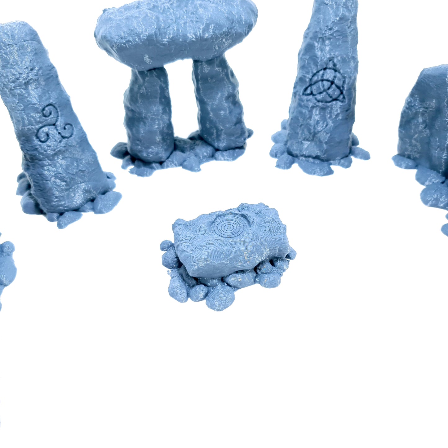 Tabletop Terrain Runen Zirkel | 28mm Fantasy Scenery für DnD, RPG und Wargaming