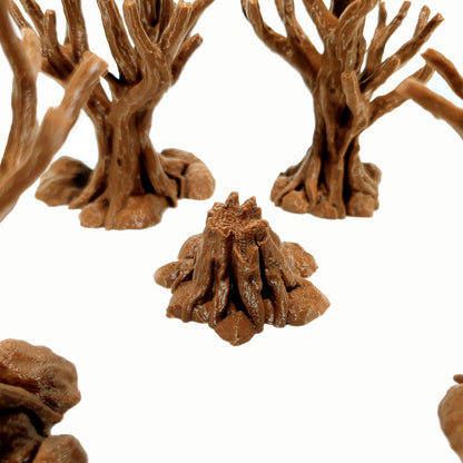 Tabletop Terrain Bäume | 28mm Fantasy Scenery für DnD, RPG und Wargaming