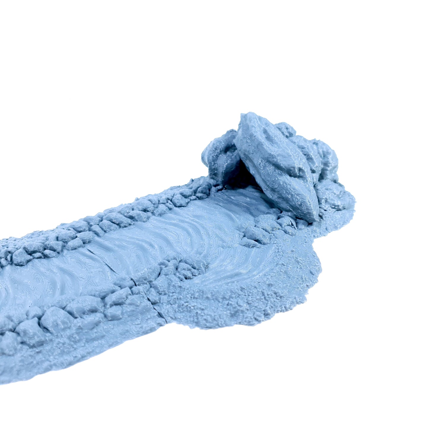 Tabletop Terrain Fluss | 28mm Fantasy Scenery für DnD, RPG und Wargaming