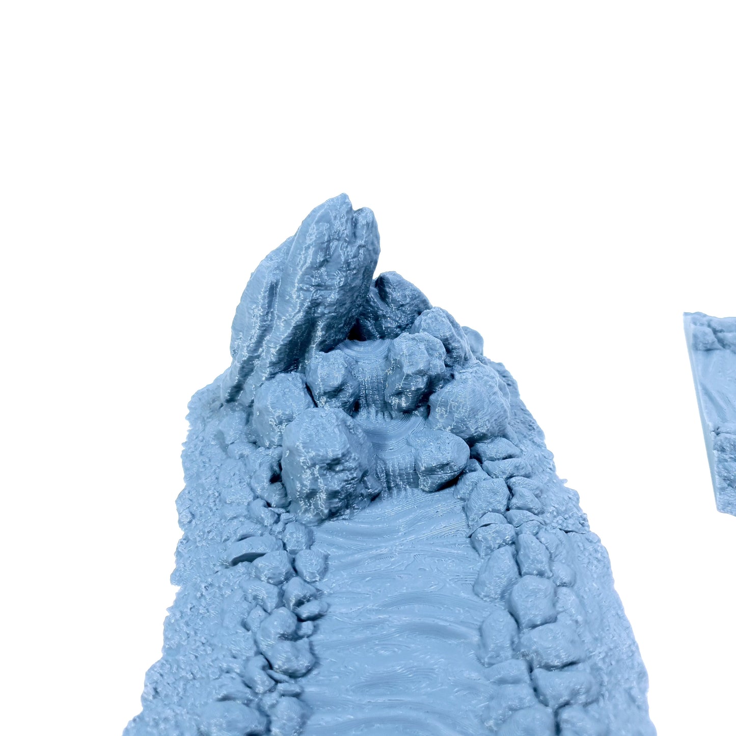 Tabletop Terrain Fluss | 28mm Fantasy Scenery für DnD, RPG und Wargaming