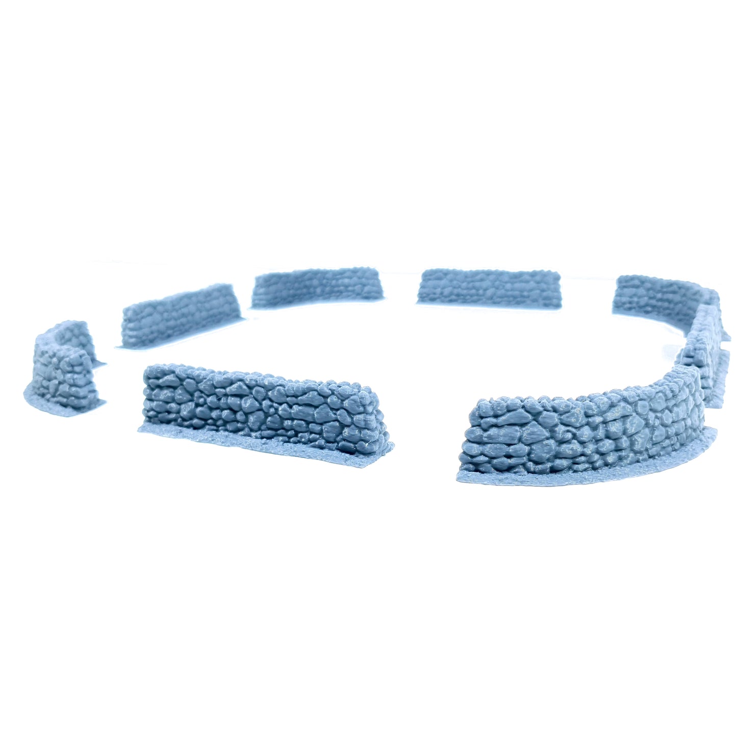 Tabletop Terrain Mauern | 28mm Fantasy Scenery für DnD, RPG und Wargaming