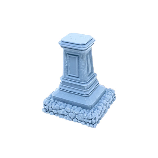 Tabletop Terrain Denkmal | 28mm Fantasy Scenery für DnD, RPG und Wargaming