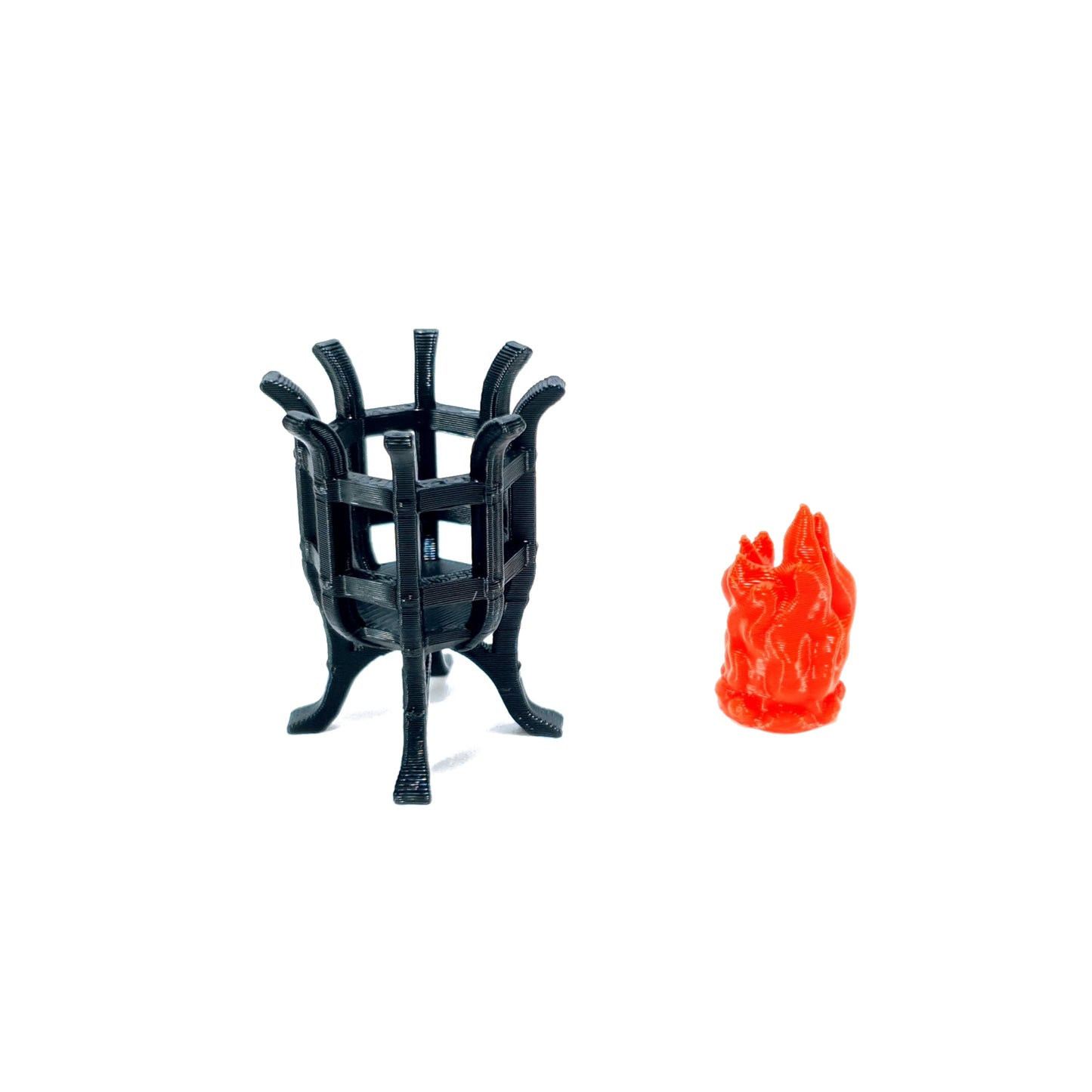 Tabletop Terrain Feuerkelch x12 | 28mm Fantasy Scenery für DnD, RPG und Wargaming