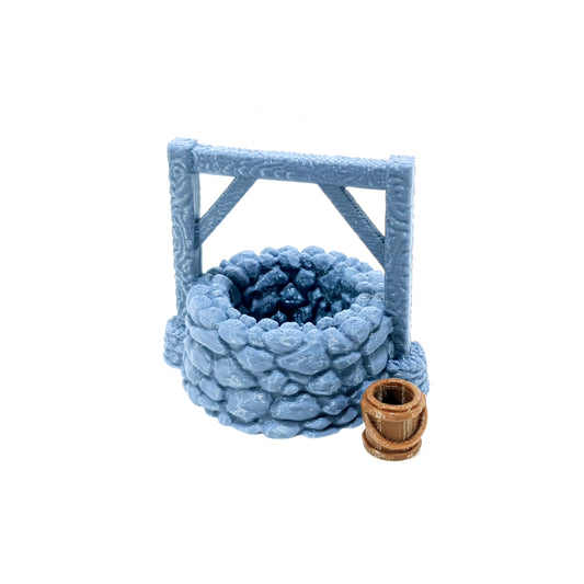 Tabletop Terrain Brunnen | 28mm Fantasy Scenery für DnD, RPG und Wargaming