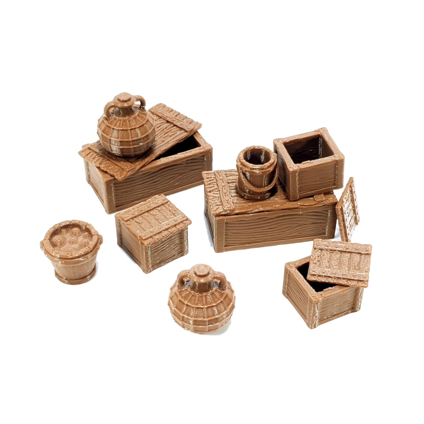 Tabletop Terrain Scatter Terrain | 28mm Fantasy Scenery für DnD, RPG und Wargaming