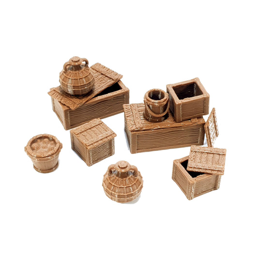 Tabletop Terrain Scatter Terrain | 28mm Fantasy Scenery für DnD, RPG und Wargaming