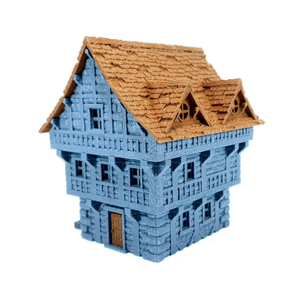 Tabletop Terrain Dorf Haus 5 | 28mm Fantasy Scenery für DnD, RPG und Wargaming
