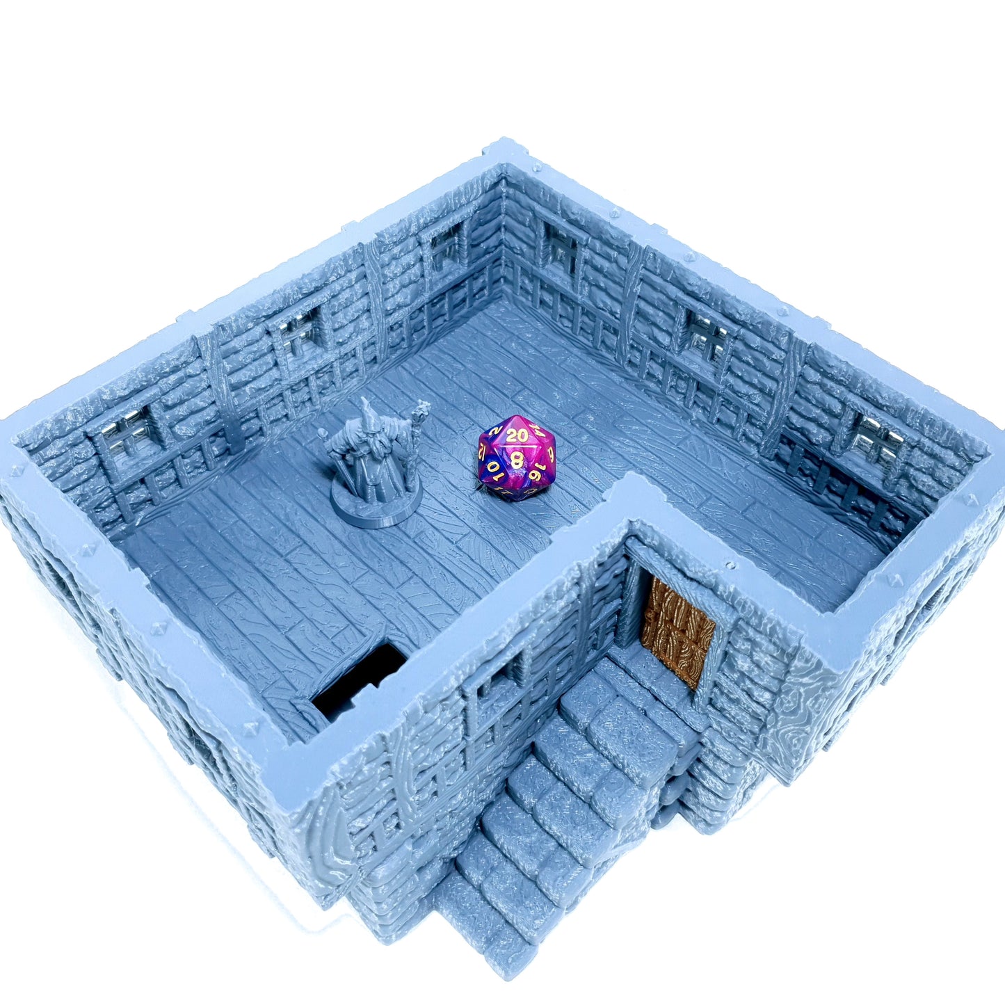 Tabletop Terrain Dorf Haus 4 | 28mm Fantasy Scenery für DnD, RPG und Wargaming