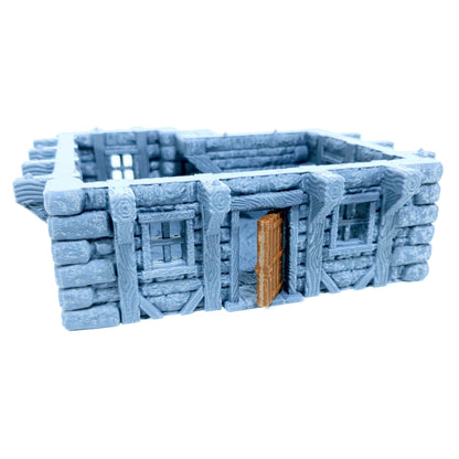Tabletop Terrain Dorf Haus 4 | 28mm Fantasy Scenery für DnD, RPG und Wargaming