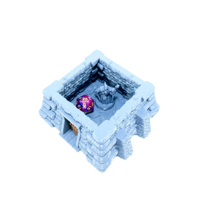 Tabletop Terrain Dorf Haus 3 | 28mm Fantasy Scenery für DnD, RPG und Wargaming