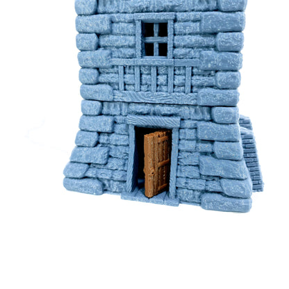 Tabletop Terrain Dorf Haus 3 | 28mm Fantasy Scenery für DnD, RPG und Wargaming