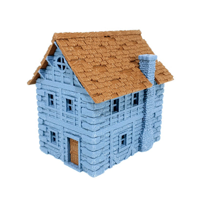 Tabletop Terrain Dorf Haus 2 | 28mm Fantasy Scenery für DnD, RPG und Wargaming