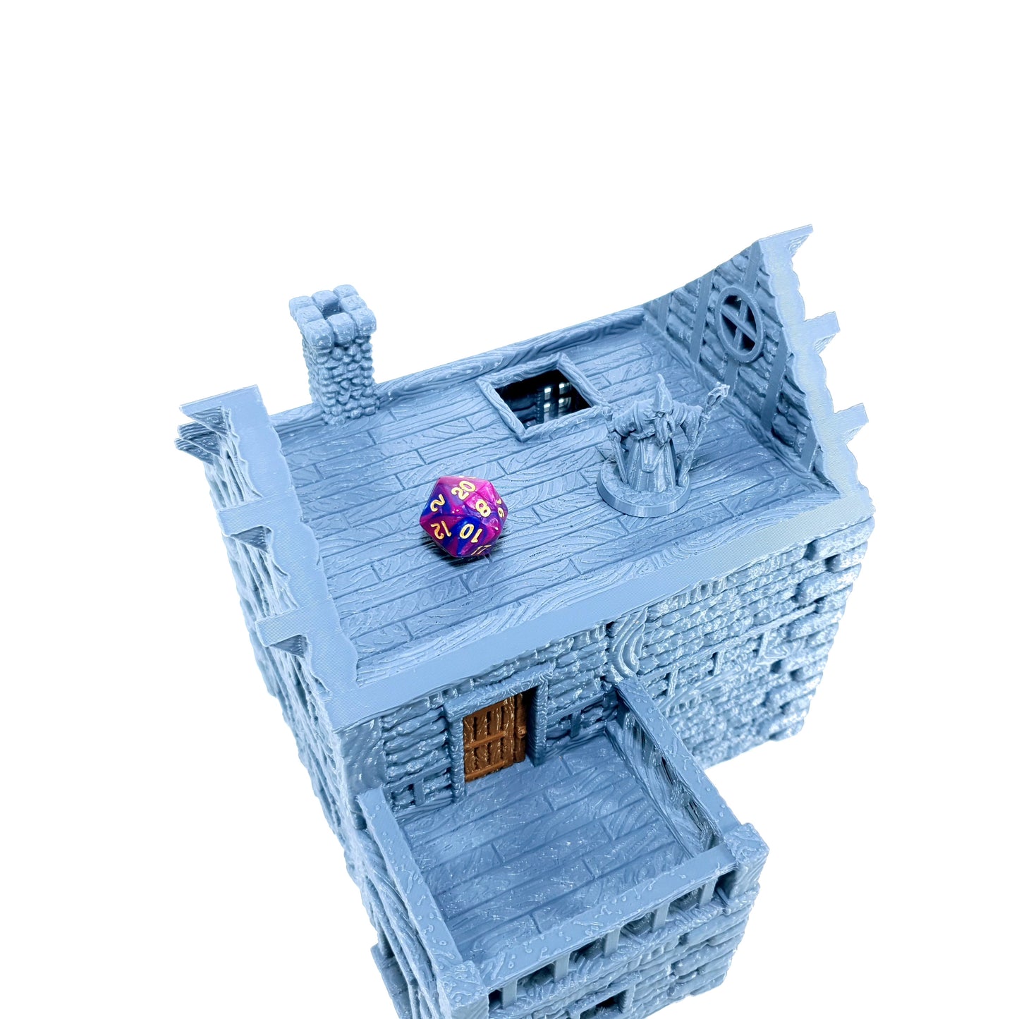 Tabletop Terrain Dorf Haus 2 | 28mm Fantasy Scenery für DnD, RPG und Wargaming