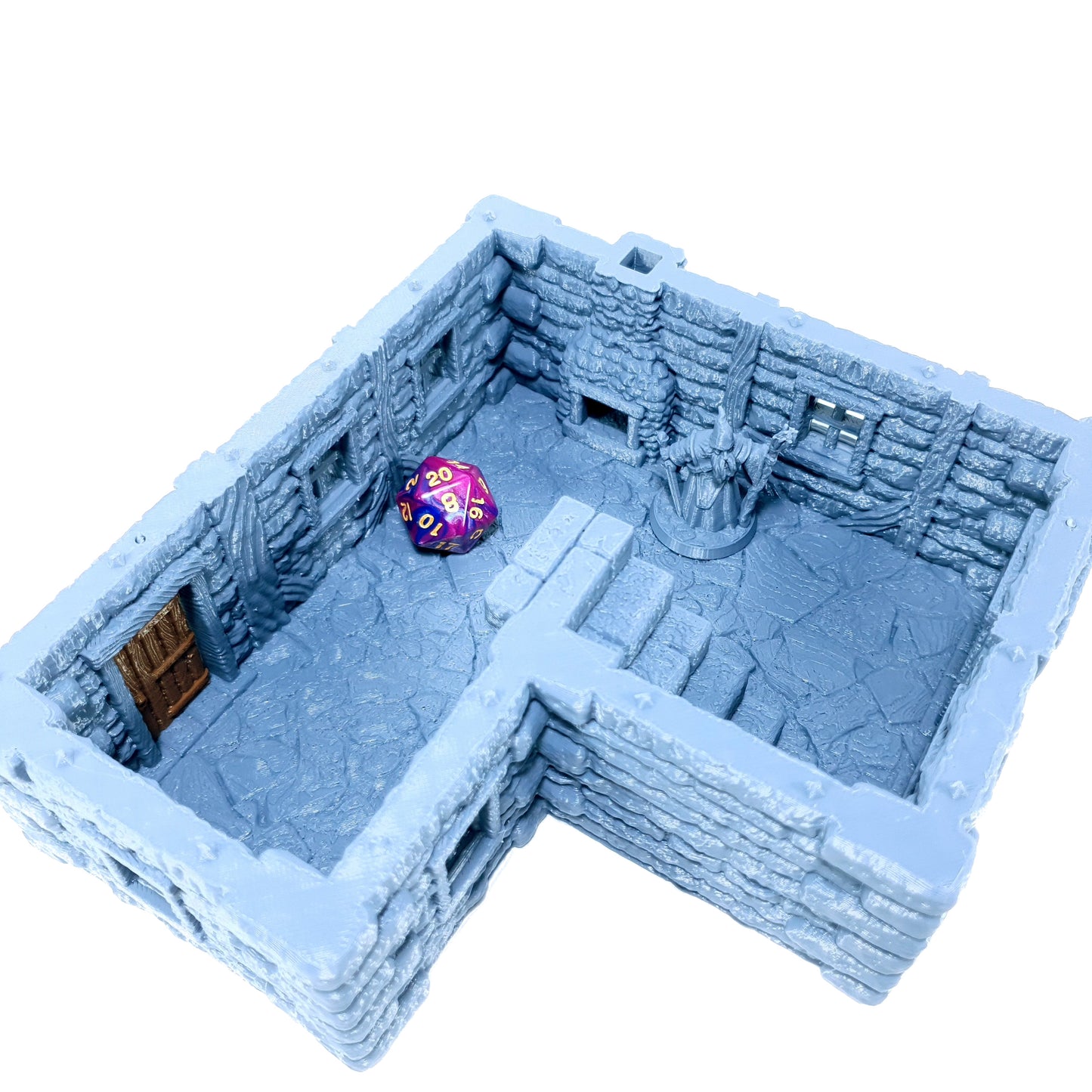 Tabletop Terrain Dorf Haus 2 | 28mm Fantasy Scenery für DnD, RPG und Wargaming
