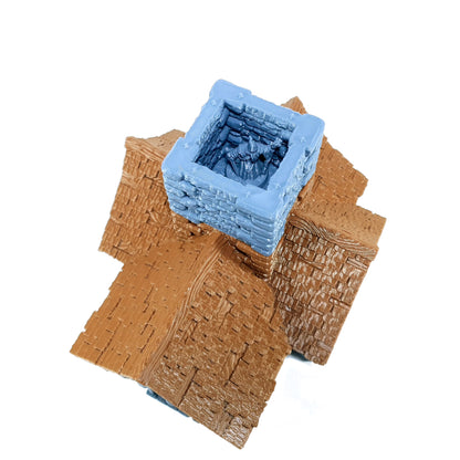 Tabletop Terrain Dorf Haus 6 | 28mm Fantasy Scenery für DnD, RPG und Wargaming