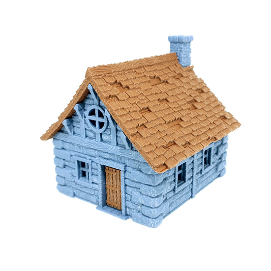 Tabletop Terrain Dorf Haus 1 | 28mm Fantasy Scenery für DnD, RPG und Wargaming