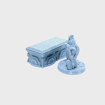 Tabletop Terrain Altar | 28mm Fantasy Scenery für DnD, RPG und Wargaming