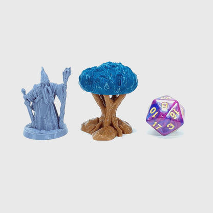 Tabletop Terrain Busch | 28mm Fantasy Scenery für DnD, RPG und Wargaming