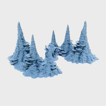 Tabletop Terrain Stalagmit x2 | 28mm Fantasy Scenery für DnD, RPG und Wargaming