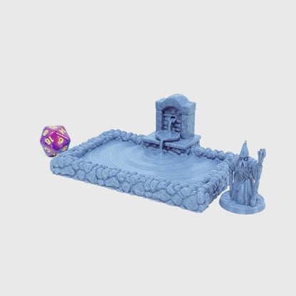 Tabletop Terrain Brunnen | 28mm Fantasy Scenery für DnD, RPG und Wargaming