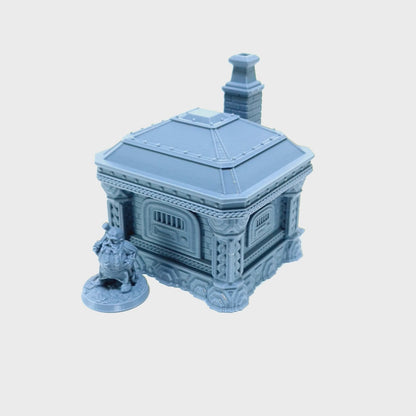 Tabletop Terrain Schmiedeofen | 28mm Fantasy Scenery für DnD, RPG und Wargaming