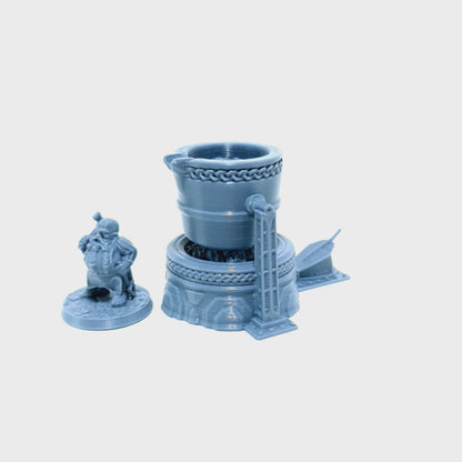 Tabletop Terrain Schmelztiegel | 28mm Fantasy Scenery für DnD, RPG und Wargaming