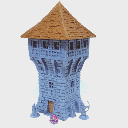 Tabletop Terrain Dorf Haus 3 | 28mm Fantasy Scenery für DnD, RPG und Wargaming