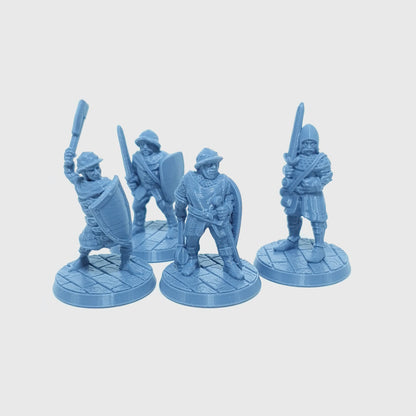 Tabletop Terrain Ritter | 28mm Fantasy Scenery für DnD, RPG und Wargaming
