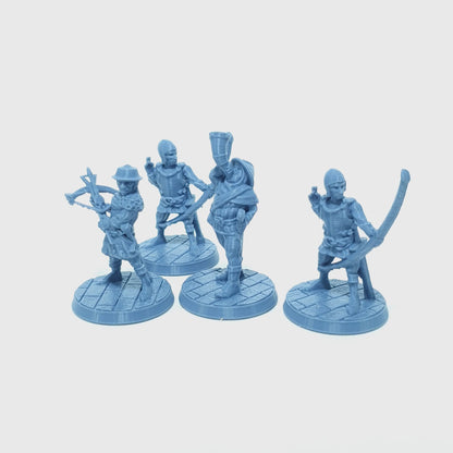 Tabletop Terrain Soldaten | 28mm Fantasy Scenery für DnD, RPG und Wargaming