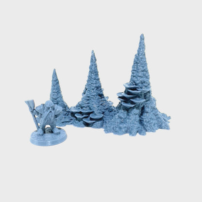 Tabletop Terrain Stalagmit | 28mm Fantasy Scenery für DnD, RPG und Wargaming