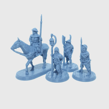 Tabletop Terrain Wachen | 28mm Fantasy Scenery für DnD, RPG und Wargaming
