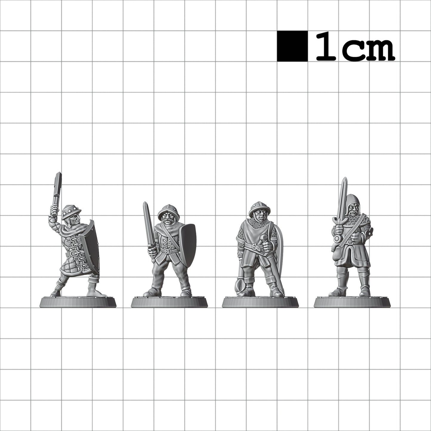 Tabletop Terrain Ritter | 28mm Fantasy Scenery für DnD, RPG und Wargaming
