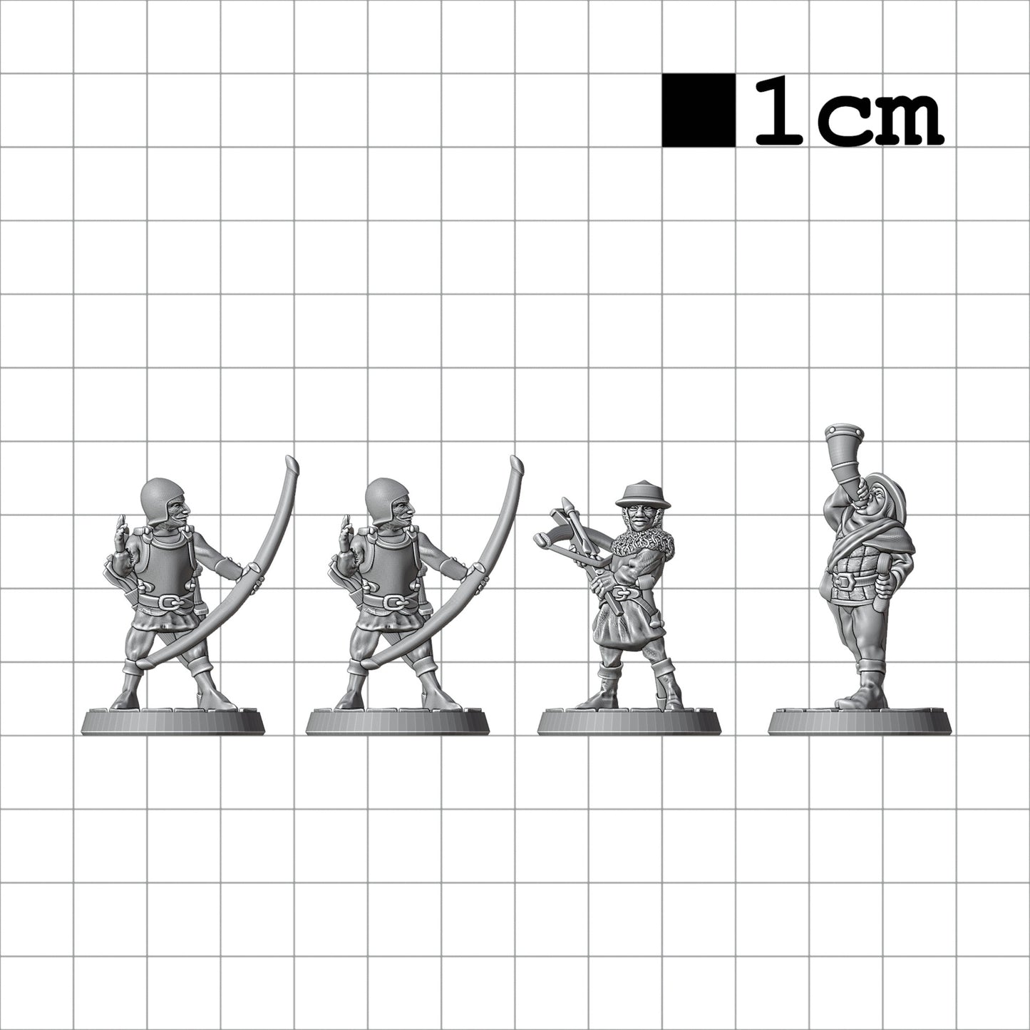 Tabletop Terrain Soldaten | 28mm Fantasy Scenery für DnD, RPG und Wargaming