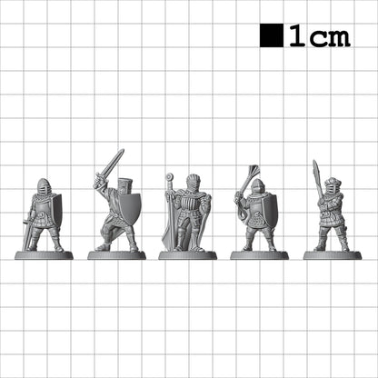 Tabletop Terrain Ritter | 28mm Fantasy Scenery für DnD, RPG und Wargaming