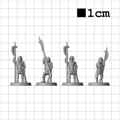 Tabletop Terrain Hellebardier | 28mm Fantasy Scenery für DnD, RPG und Wargaming