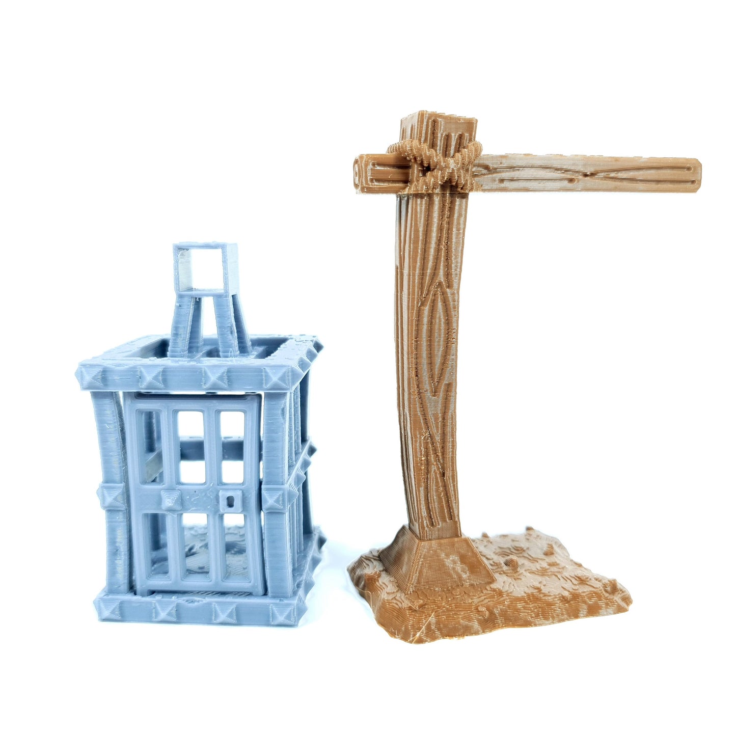 Tabletop Terrain Käfig | 28mm Fantasy Scenery für DnD, RPG und Wargaming