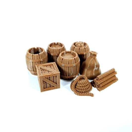 Tabletop Terrain Scatter Terrain | 28mm Fantasy Scenery für DnD, RPG und Wargaming