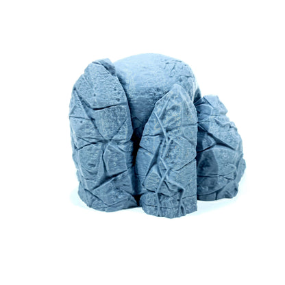 Tabletop Terrain Totenkopf Höhle | 28mm Fantasy Scenery für DnD, RPG und Wargaming