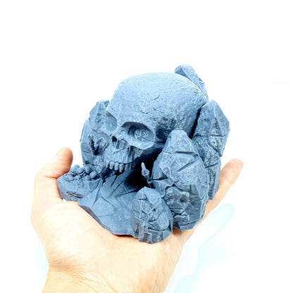 Tabletop Terrain Totenkopf Höhle | 28mm Fantasy Scenery für DnD, RPG und Wargaming