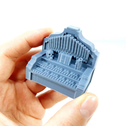 Tabletop Terrain Orgel | 28mm Fantasy Scenery für DnD, RPG und Wargaming
