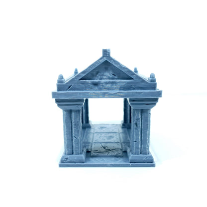 Tabletop Terrain Mausoleum | 28mm Fantasy Scenery für DnD, RPG und Wargaming