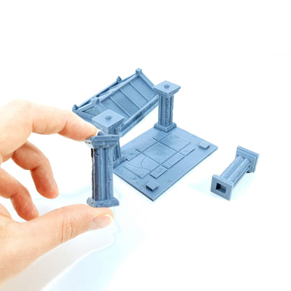 Tabletop Terrain Mausoleum | 28mm Fantasy Scenery für DnD, RPG und Wargaming