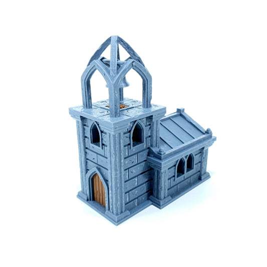 Tabletop Terrain Kirche | 28mm Fantasy Scenery für DnD, RPG und Wargaming