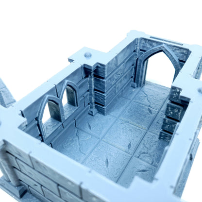 Tabletop Terrain Kirche | 28mm Fantasy Scenery für DnD, RPG und Wargaming