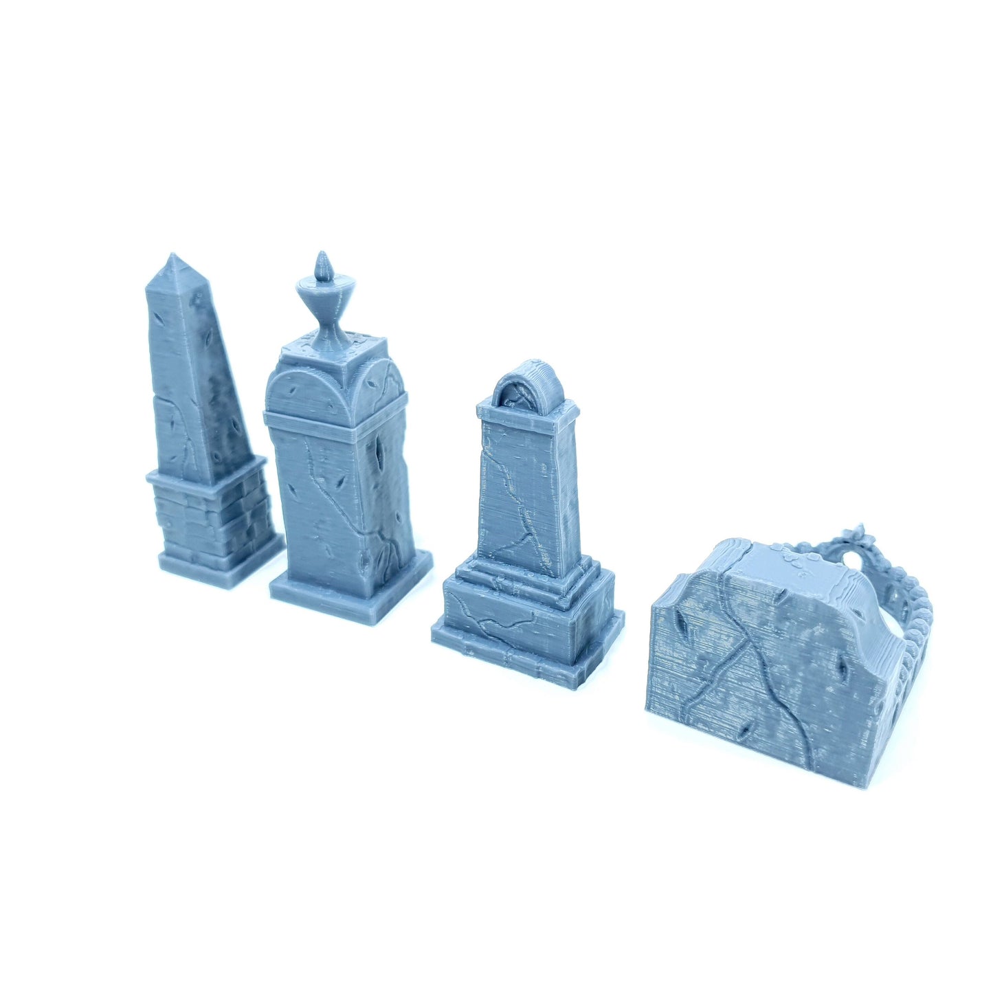 Tabletop Terrain Monumente | 28mm Fantasy Scenery für DnD, RPG und Wargaming