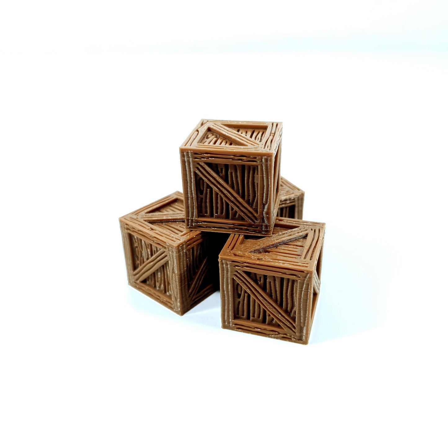 Tabletop Terrain Kisten ×4 | 28mm Fantasy Scenery für DnD, RPG und Wargaming