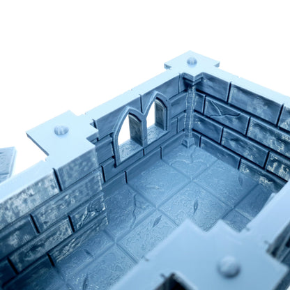 Tabletop Terrain Kirche | 28mm Fantasy Scenery für DnD, RPG und Wargaming