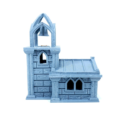 Tabletop Terrain Kirche | 28mm Fantasy Scenery für DnD, RPG und Wargaming