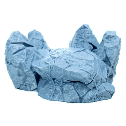 Tabletop Terrain Fels Plattform | 28mm Fantasy Scenery für DnD, RPG und Wargaming
