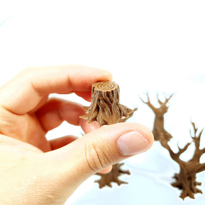 Tabletop Terrain Bäume | 28mm Fantasy Scenery für DnD, RPG und Wargaming